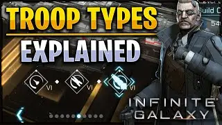 Infinite Galaxy: Troop Types Explained - Choose Spaceships wisely