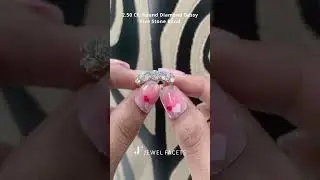 Round Diamond Bessy Five Stone Band