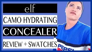 ELF HYDRATING CAMO CONCEALER Review | Swatches | Comparing To Original 16 HR Camo Concealer