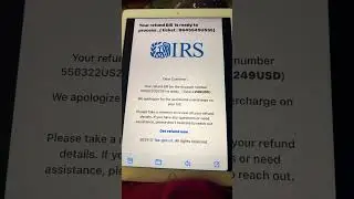 IRS email scam. Tax scam, phishing scam don&rsquo;t give them your information! #IRSScam #IRSEmailScam