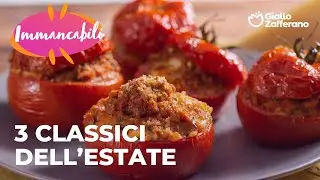 ☀️⛱️ CLASSICI ESTIVI - 3 RICETTE IMMANCABILI😋🍅🍆