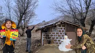 Душераздирающее возвращение оператора: В снежный день в горы❄️🏔