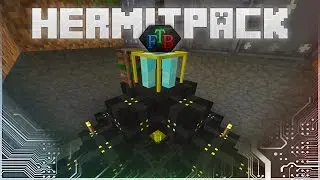 FTB HermitCraft HermitPack ~ Эпизод 13 ~ Экологические технологии Пустотный шахтер руды!