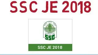 SSC JE 2018-No Interview- Full Info-Previous Year Cut Off marks