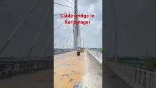 Cable bridge in Karimnagar &hellip;.♏️ #cablebridge #karimnagar #touristplace #telugu #karimnagarnews