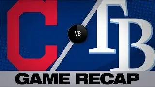 d'Arnaud, Lowe back Morton in win | Indians-Rays Game Highlights 9/1/19