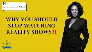 Why You Should STOP Watching Drama Reality Shows‼️
