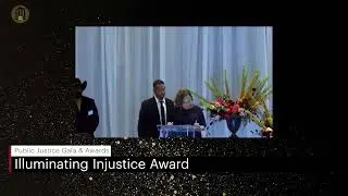 June & Angie Provost Accept Public Justice's 2022 Illuminating Injustice Award