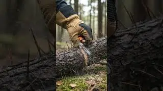 Keychain STIHL vs Small Forest Branch (Ultra Realistic Cut)