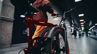 Ahooga A-Max E-Max folding bike
