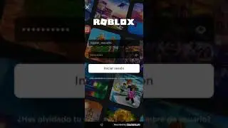 Muestro la contrase&ntilde;a de mi cuenta de roblox 😔☹️