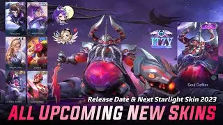 MOBILE LEGENDS NEW SKIN -  ALL UPCOMING 77 NEW SKINS 2023 - APRIL STARLIGHT SKIN 2023