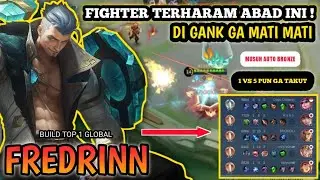 CARA MAIN HERO FREDRINN EXP LANE | HERO FIGHTER TANK TERKUAT & TERHARAM S26❗- Mobile Legends