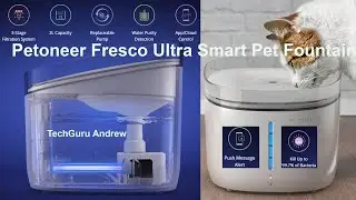 Petoneer Fresco Ultra Smart Pet Fountain REVIEW