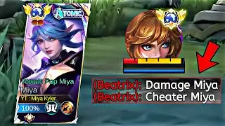 CARA ROTASI MIYA KETIKA DI LOCK HERO BEATRIX‼️CARA LANING FASE MIYA KETIKA ADA BEATRIX #mlbb