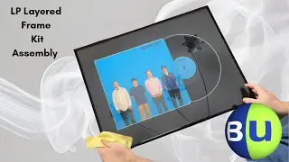 LP Record & Jacket Frame Kit Assembly