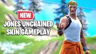 Fortnite Jones Unchained Skin Gameplay (New Prison Jonesy skin)