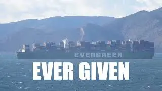 EVER GIVEN outbound Piraeus
