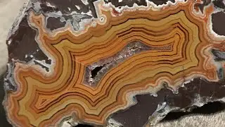 Dryhead Agate with exceptional banding from Montana