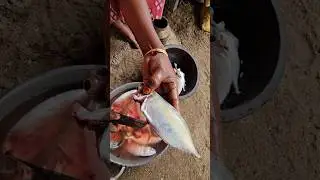 How to clean  fish perfectly! Fish Cutting Skills in Traditional style   #shorts #fishcutting_skills