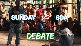 SDA serves Sunday Bebate at Eriku, Lae, Morobe Province 🇵🇬 #debate 