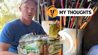 Ball Wide Mouth Mason Jars QUICK REVIEW