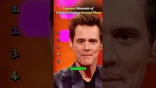 Funniest Moments of Celebs Imitating Around Them #celebrity #impression #ranking #funny #viral