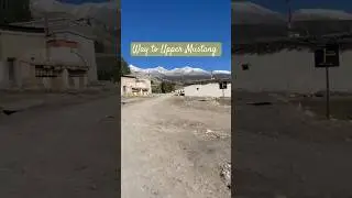 Best feeling towards the Upper Mustang #lovely #uppermustang #travel  #bestbikemoment