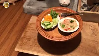 Fermented soy beans dip | ASMR Real Mini Food Cooking หลนเต้าเจี้ยว