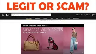 Gilt.com Review &ndash; Is Gilt Legit or a Scam?