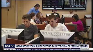 GameStop stock surge gets attention of teen investors