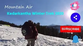 Mountain Air | Kedarkantha Winter Trek 2020 | Short Teaser | uttarakhand | The TrekkingShoes