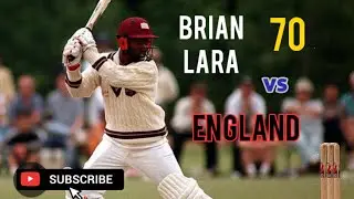 Brian Lara vs England 1995 | Classy 70 | at Trent Bridge