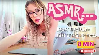 BOOST Flexibility FAST with 8 Minute Easy Acro Yoga for Beginners