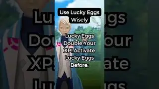 🔥🔥 ULTIMATE LUCKY EGG Strategy: Unlocking MAX XP The  🚀 #pokemon #pokemongo #shorts