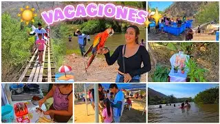 Vacaciones de Semana Santa ✨️✅️ 2 DIAS CONMIGO ☀️ Chocobananas 🍌 Viacrusis ⛪️ Río  y más 🙌