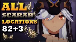 All Scarab Locations | Detailed Route, No Speed Up | Cyno | Genshin Impact