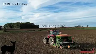 Semis de blé dans le sud des Deux-Sèvres!