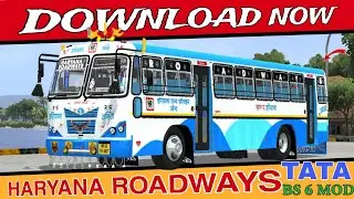 Download Now 💥 // Haryana Roadways PMI Motors Tata Bs-6 Bus Mod // Game Station India