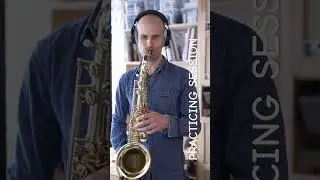 Practicing session - improvisation #tenorsaxophone #aebersold #improvisation @HenriSelmerParis