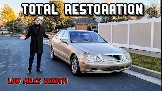 Mercedes-Benz S430 (W220) 2001 года выпуска - реставрация от Passionate Auto Guys.