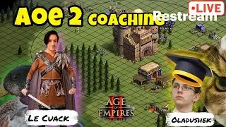 AoE2 live coahing ft. Oladushek | can we get back to 1600? |