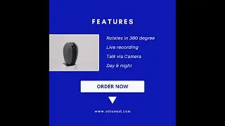 ATTUNE SL 360 degree Rotating 1080p Smart Camera Hindi