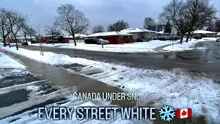 “Dashing in Heavy Snow ❄️ + Night Shift Grind | Canada Life | Vlog 147”