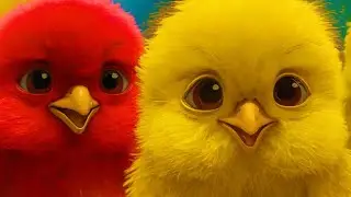 Вау❗Приключения красочных цыплят 🌈🐥Увлекательные открытия и изучение цветов, фруктов и веселые ст...