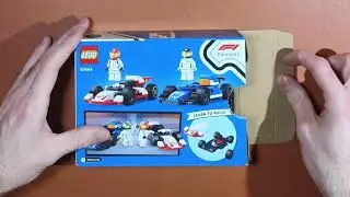Building the LEGO F1 City Series Haas | Fun Facts + Relaxing Sounds (ASMR Soft Spoken)