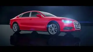Autodesk Maya - Audi A7 Animation