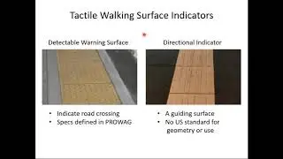 ADA in Temporary Traffic Control Webinar - Part 2