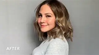 Lihat rambut Paola Tambunan setelah di make over oleh Kiefer.