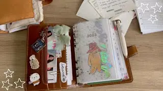 SETUP MY FILOFAX FOR FALL SEMESTER WITH ME!!!
